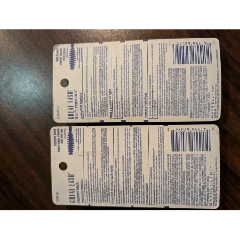 Maybelline 2 Great Lash New in packaging